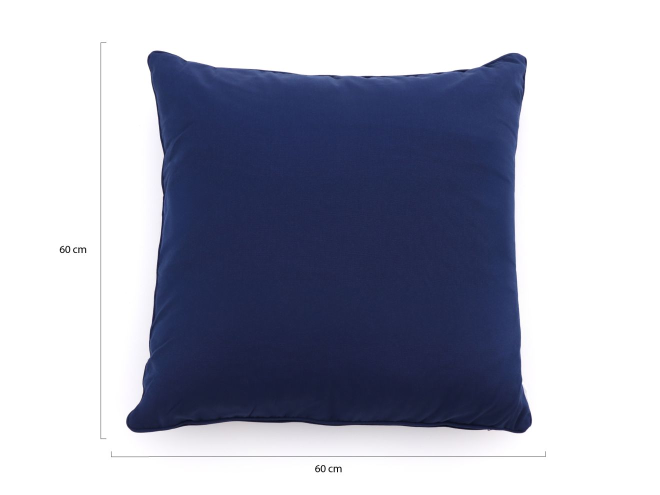 Dekokissen 60x60 cm Blau 60x60cm Dekokissen 60x60 cm Blau 60x60cm