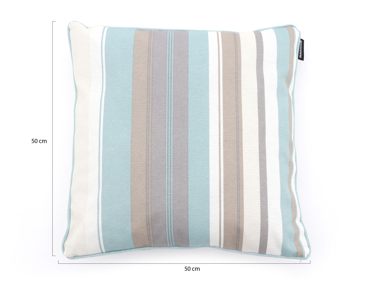 Madison Dekokissen 50x50 cm Taupe 50x50cm