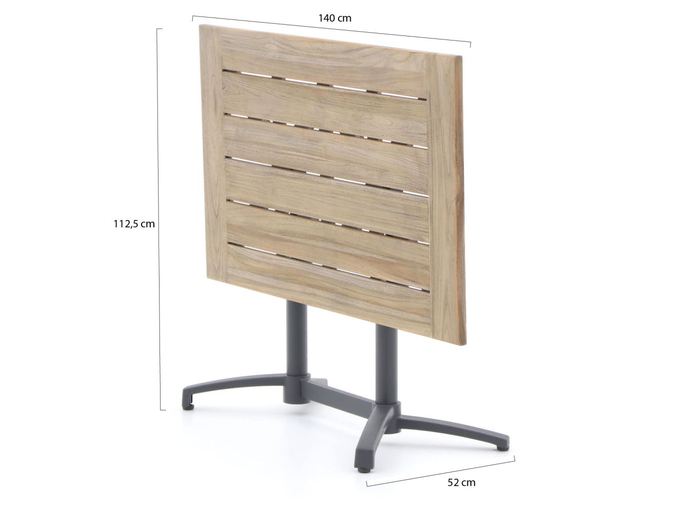 Bellagio Canzo Gartentisch klappbar 140x...