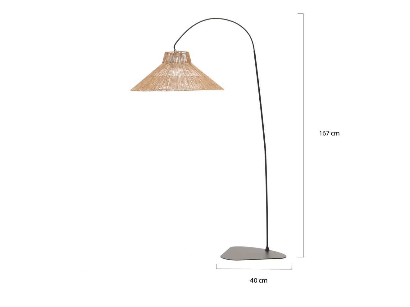New Garden Niza LED-Stehlampe für draußen aufladbar dimmbar ø 40 cm (h: 167 cm) Taupe 40cm New Garden Niza LED-Stehlampe für draußen aufladbar dimmbar ø 40 cm (h: 167 cm) Taupe 40cm