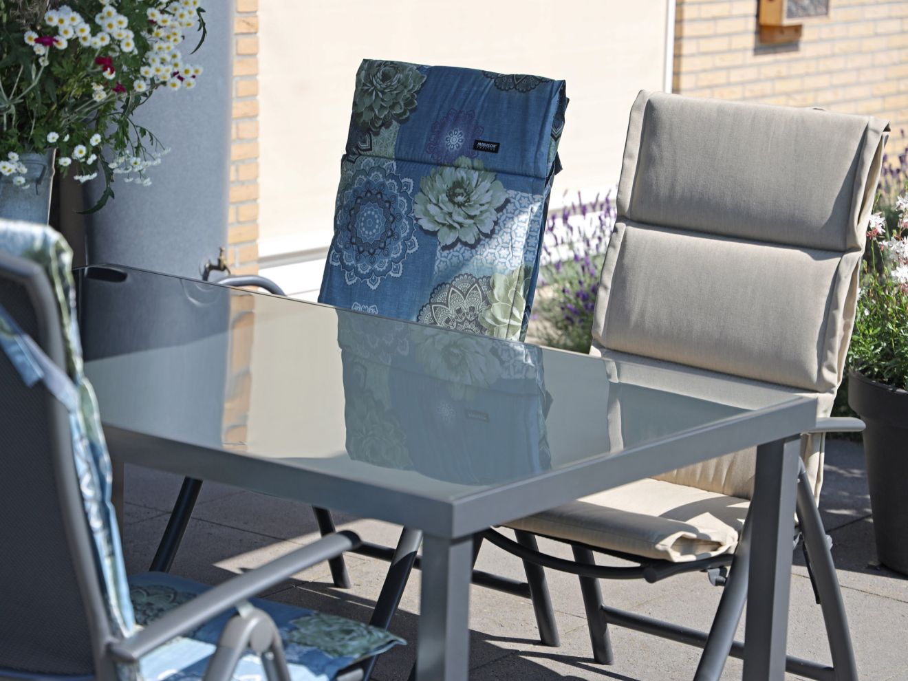 Forza Caluso Gartentisch 160x96x75 cm