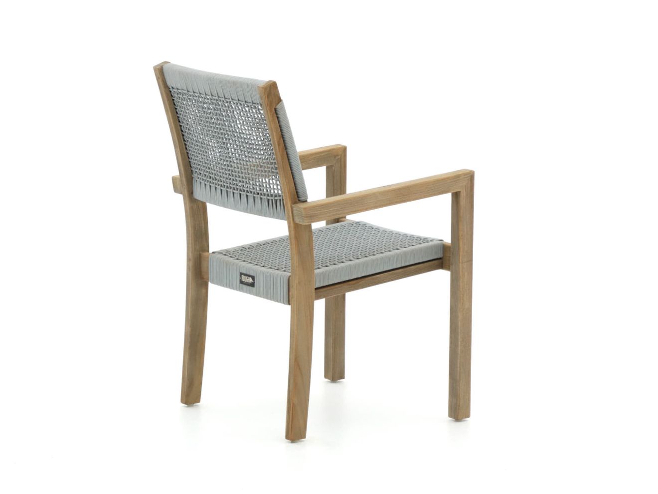 ROUGH-Batang Rope/ROUGH-X 200cm dining tuinset 5-delig stapelbaar Grau 200cm Rabatt: 24 %