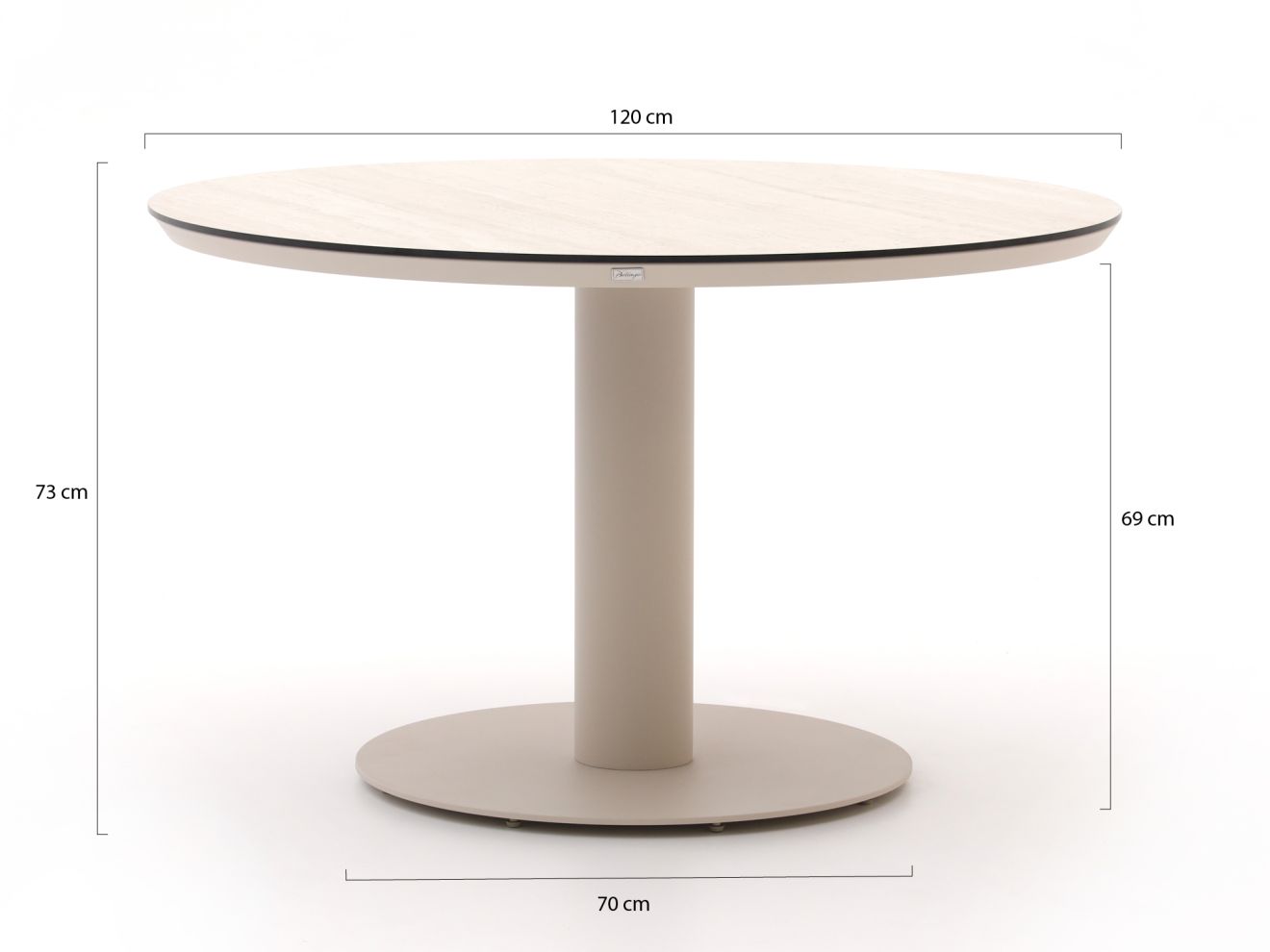 Bellagio La Fonte Esstisch ø 120cm günstig online kaufen