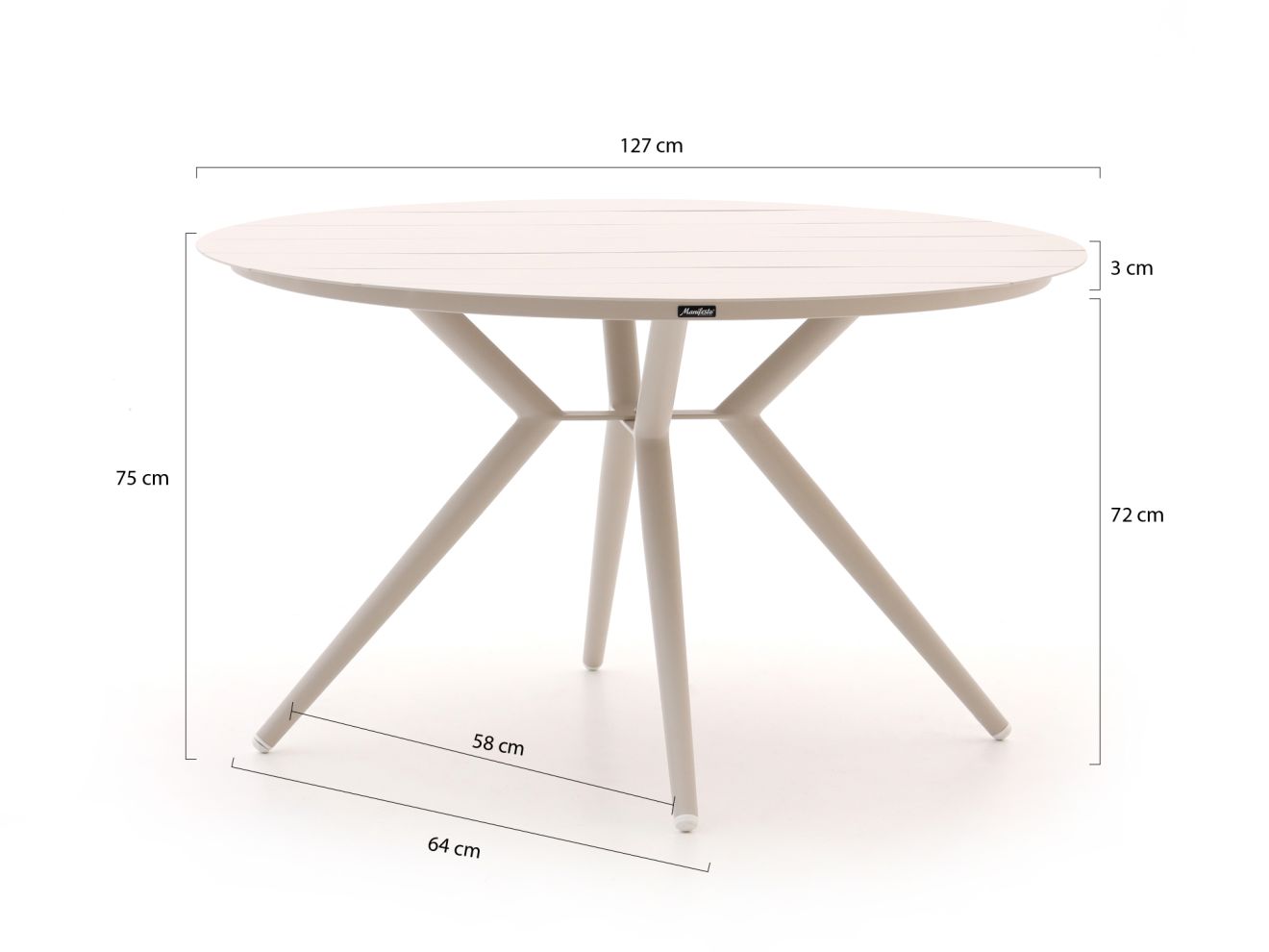 Manifesto Cavone/Sora ø 127 cm Gartenmöbel-Set 5-Teilig Stapelbar Taupe 127cm Rabatt: 21 % Manifesto Cavone/Sora ø 127 cm Gartenmöbel-Set 5-Teilig Stapelbar Taupe 127cm Rabatt: 21 %