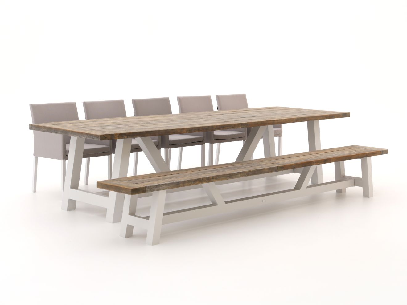 Manifesto Arzana/Bresimo 330 cm Gartenmöbel-Set 7-teilig günstig online kaufen