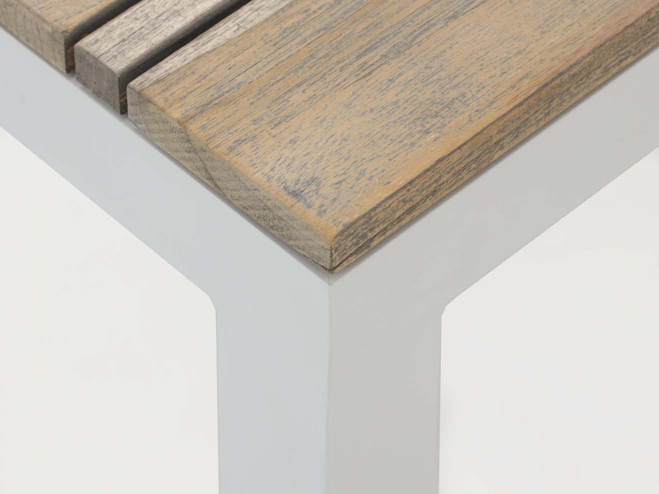 Cosiraw Lounge Feuertisch 120x80x55 cm Weiß