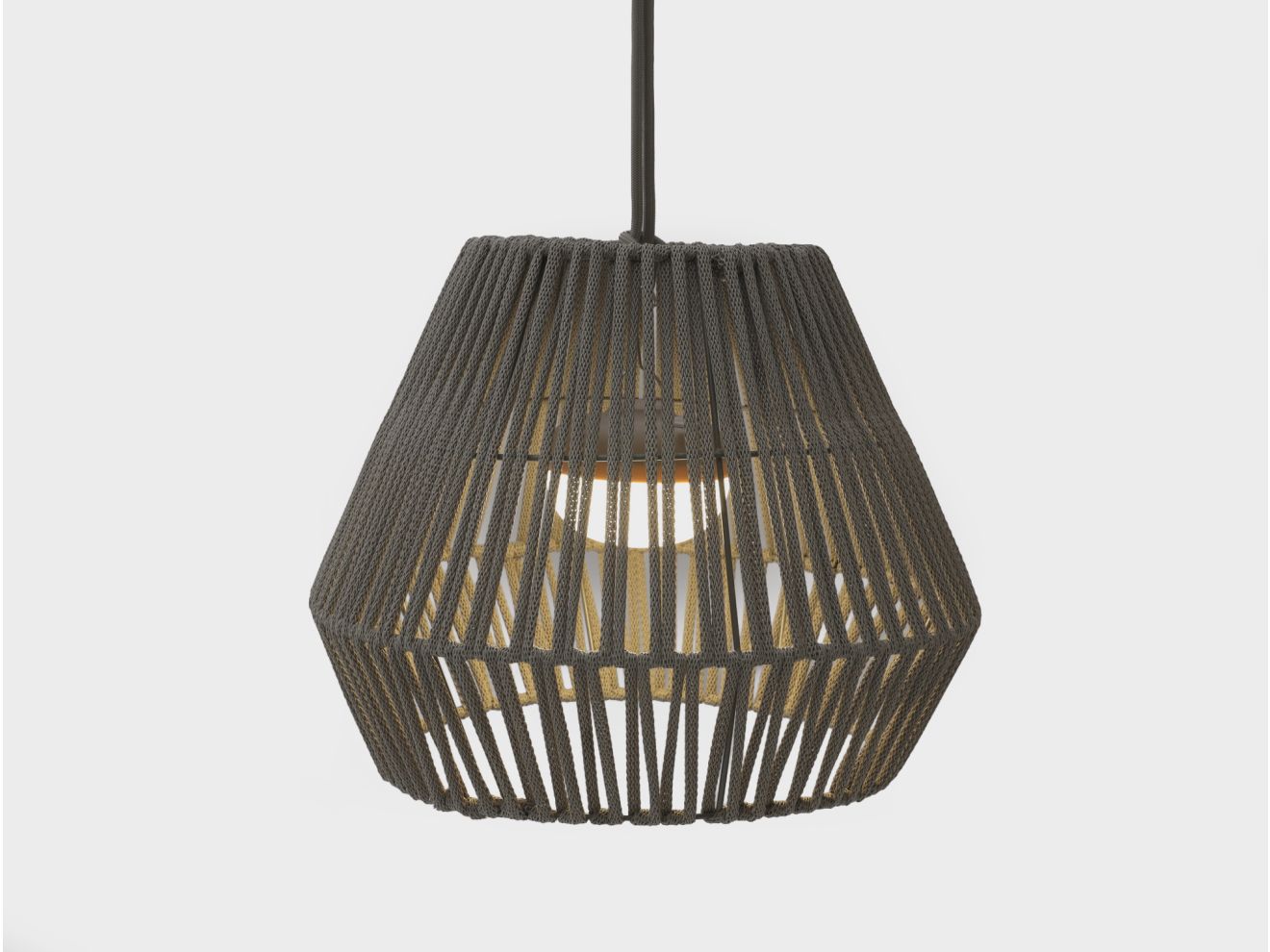 New Garden Conta LED-Hängeleuchte aufladbar dimmbar ø 40 cm (h: 30 cm) Taupe 40cm New Garden Conta LED-Hängeleuchte aufladbar dimmbar ø 40 cm (h: 30 cm) Taupe 40cm