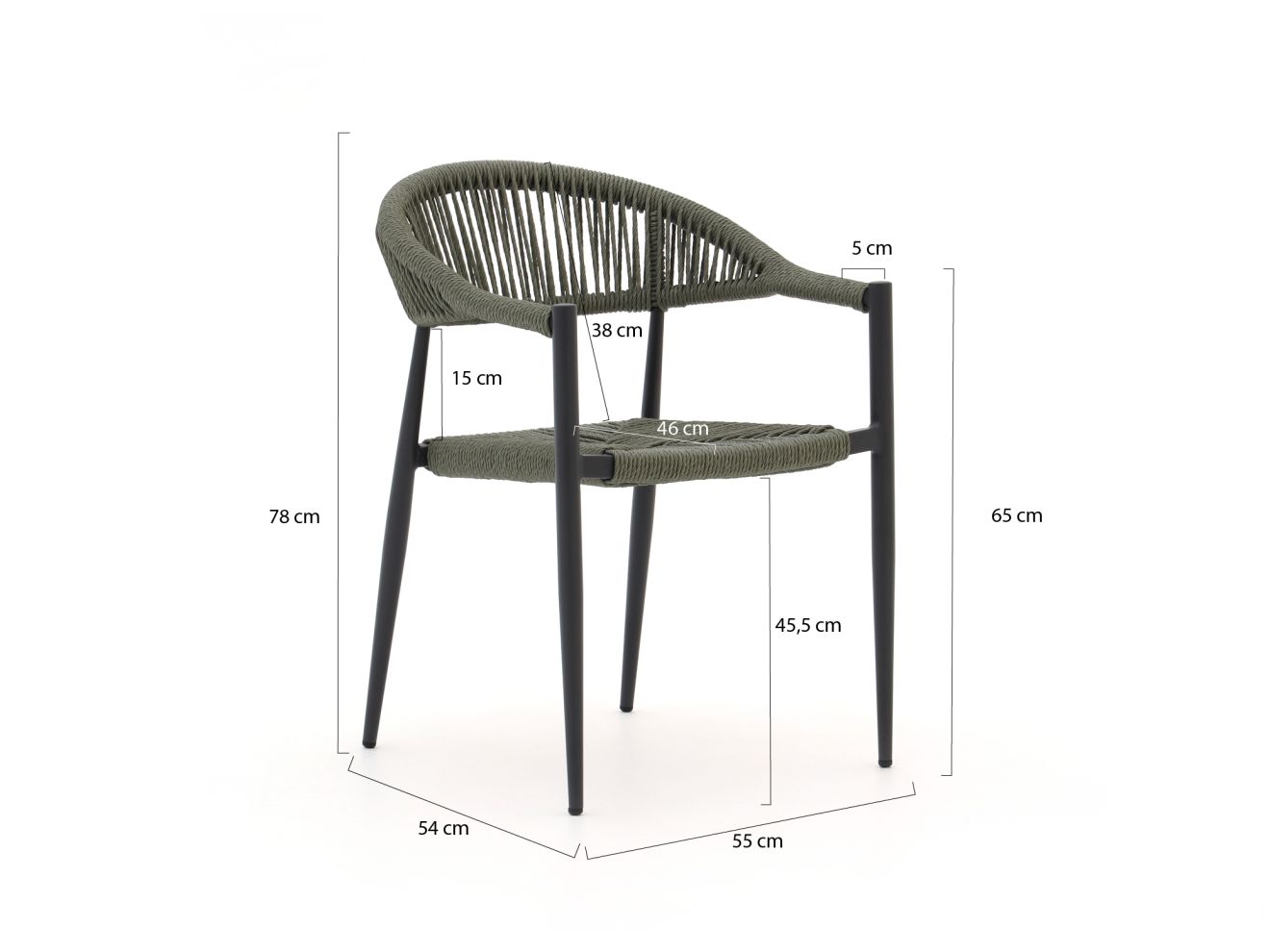 Manifesto Belpasso/Canzo 80 cm Gartenmöbel-Set 3-teilig klappbar stapelbar günstig online kaufen