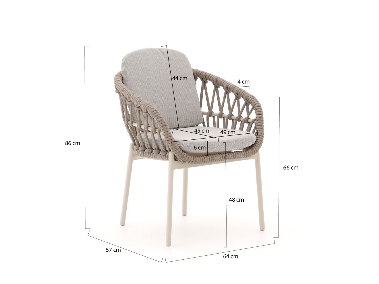 Bellagio Cupello Gartenstuhl günstig online kaufen