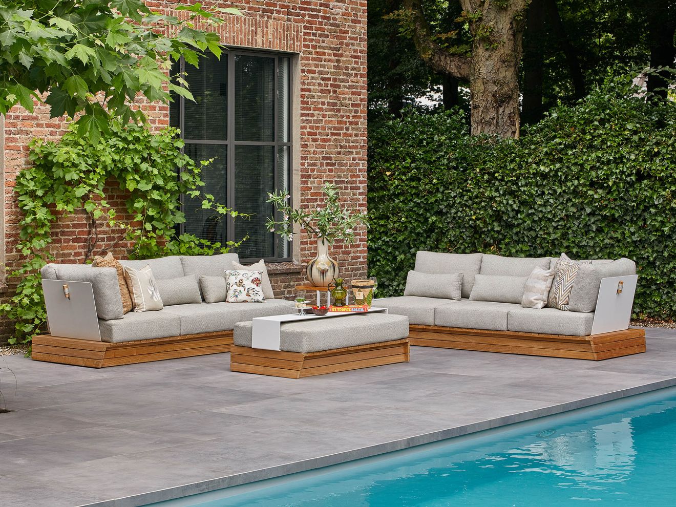 SUNS Tovara Gartensofa 290 cm inkl. Ecke...