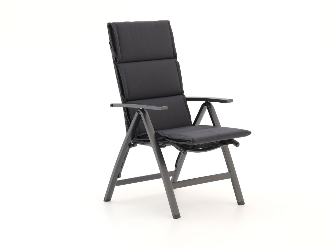 Tex Style Auflage Hochlehner dünn 125x50 cm Grau 125x50cm