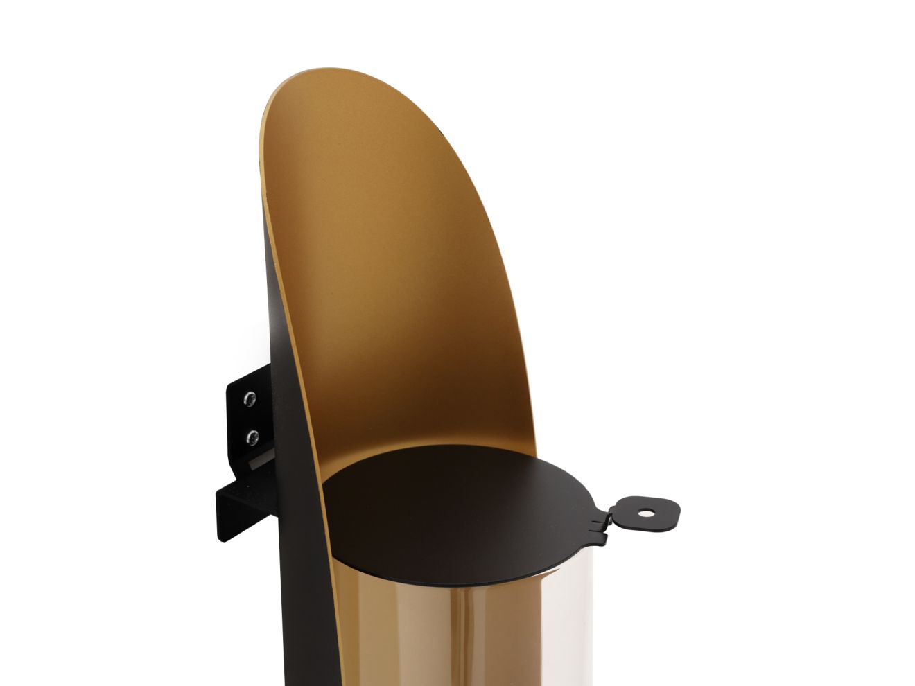 Tenderflame Cycloflame Wandkamin 16,5x16,5x81cm Taupe