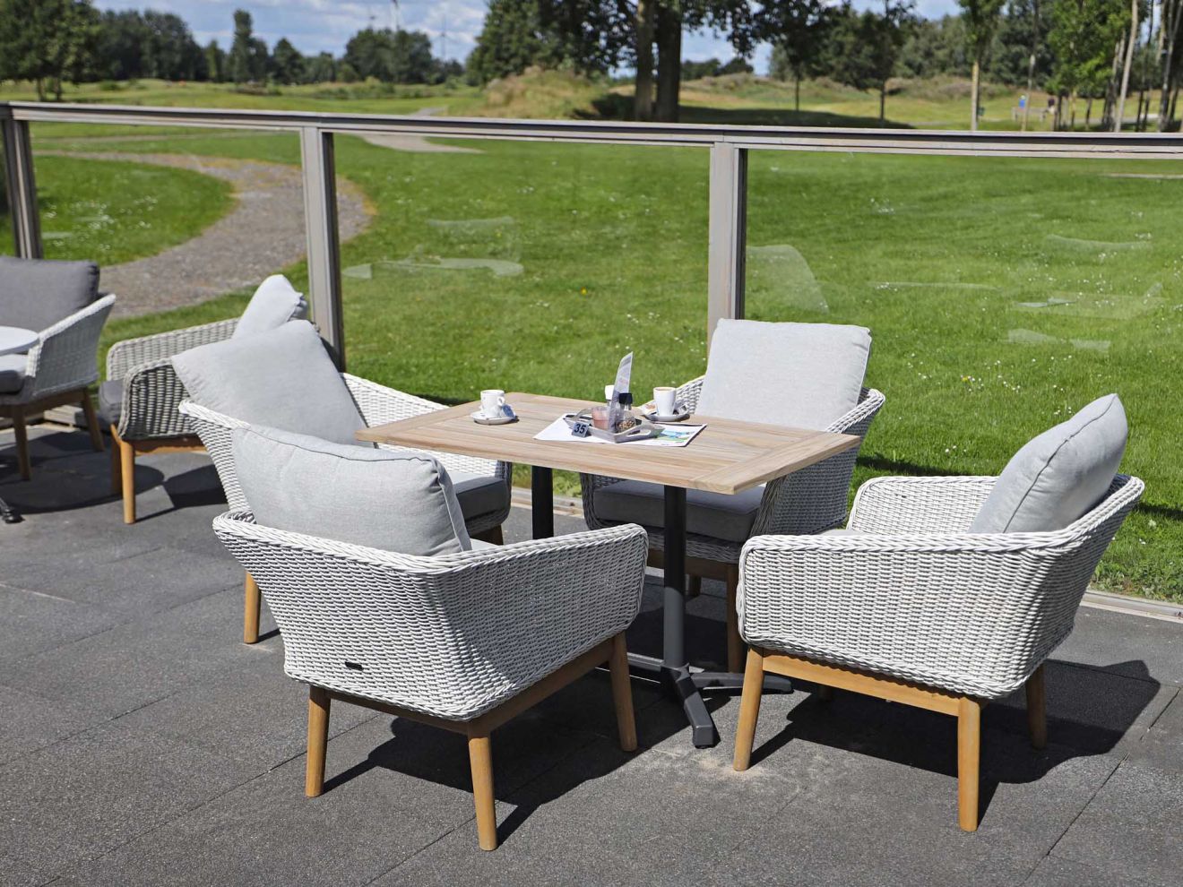 Bellagio Canzo Gartentisch klappbar 120x...