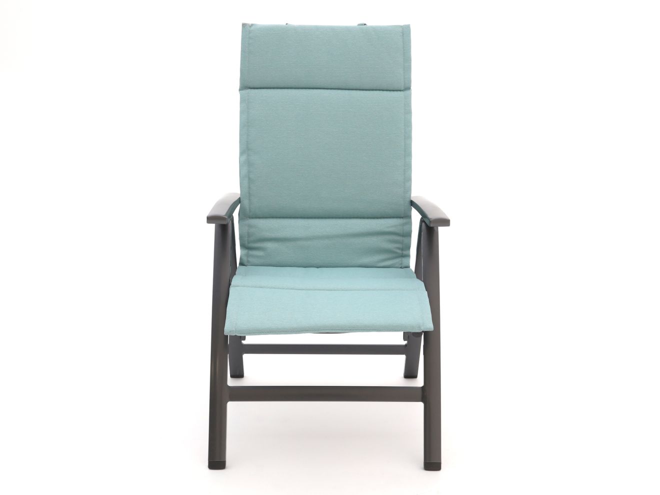 Madison Auflage Hochlehner dünn 125x50  cm Blau 125x50cm