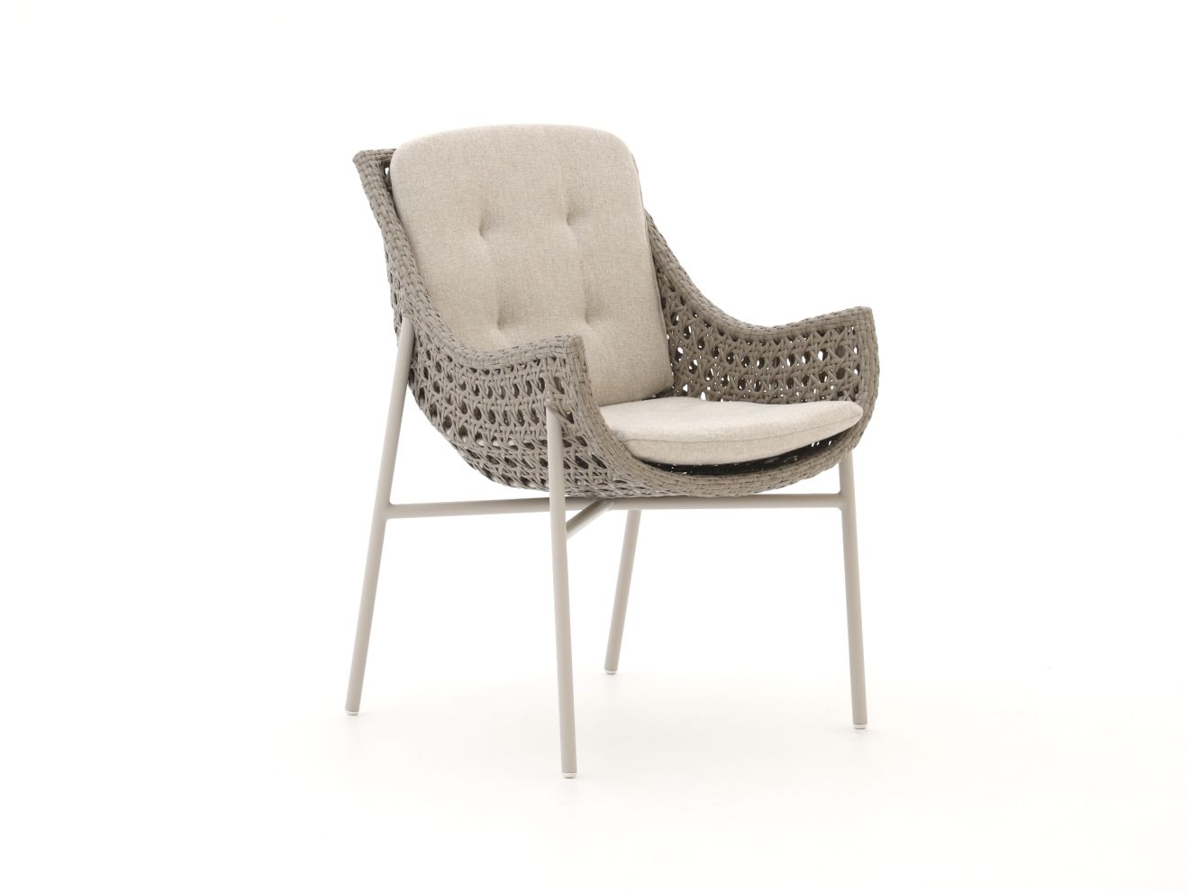 Manifesto Novara/ROUGH-Y Ellips 200 cm Gartenmöbel-Set 5-teilig günstig online kaufen