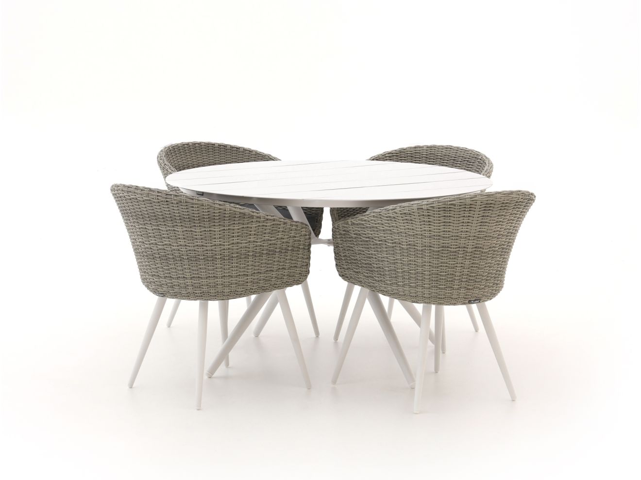 Manifesto Veruno/Sora ø 127 cm Gartenmöbel-Set 5-teilig günstig online kaufen