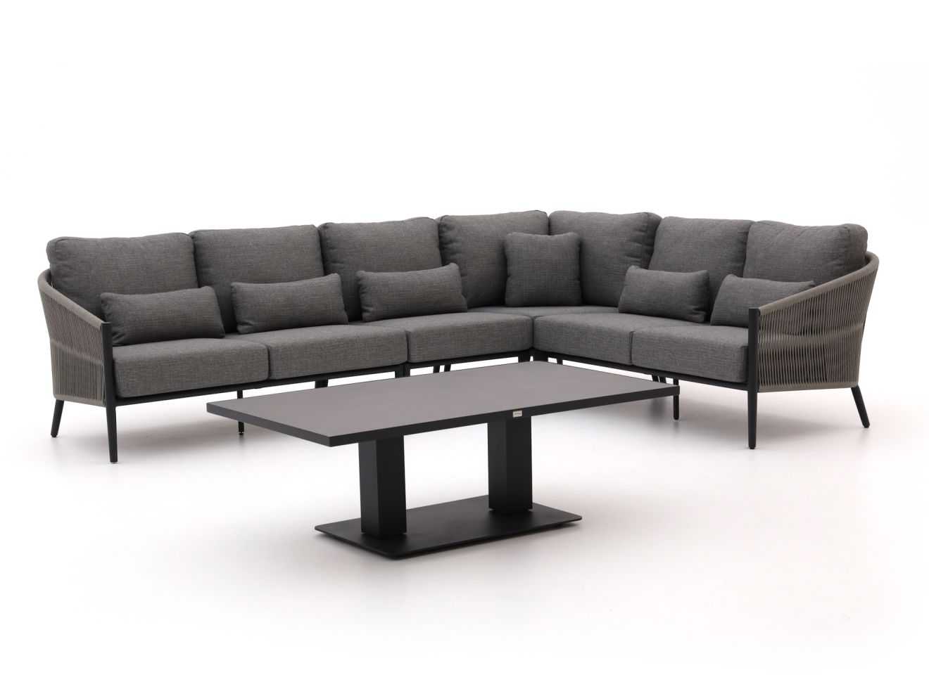 Bellagio Mineo/Usini Ecklounge-Set 5-teilig rechtsv Grau  Rabatt: 20 %