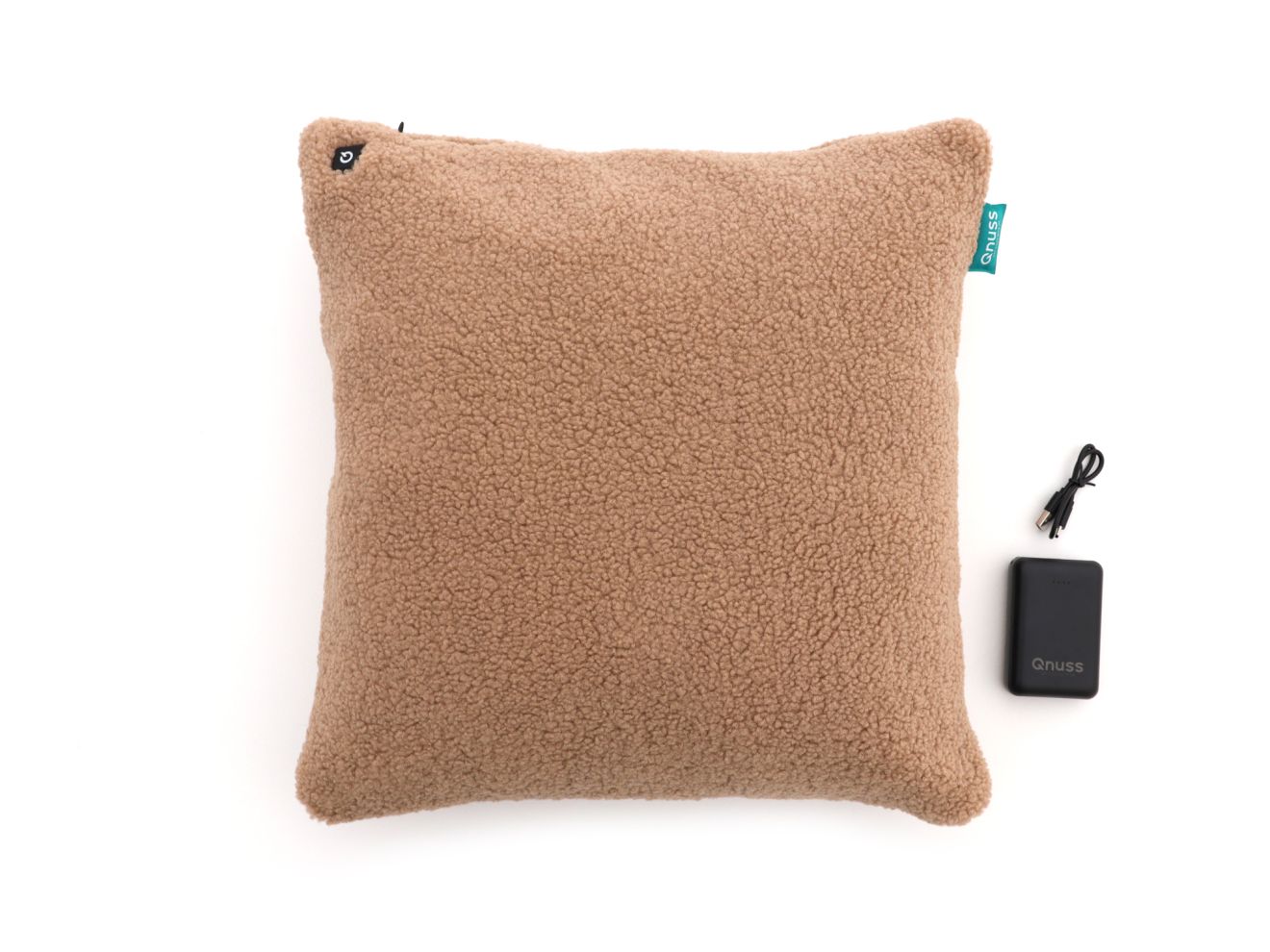 Qnuss Qozy Wärmekissen 45x45 cm Taupe 45x45cm Rabatt: 39 %