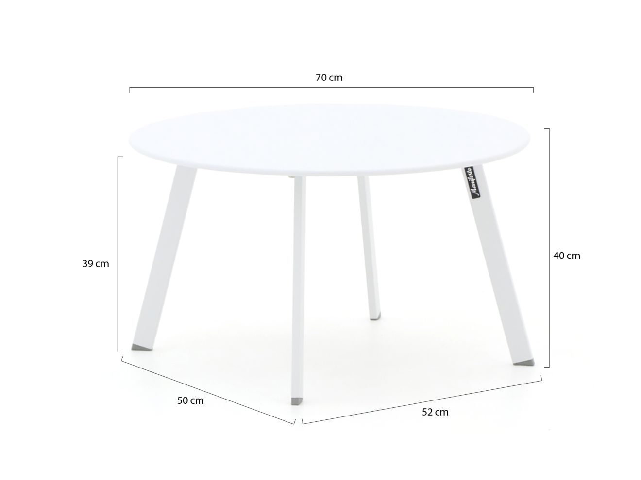 Manifesto Bovezzo Beistelltisch Outdoor ...