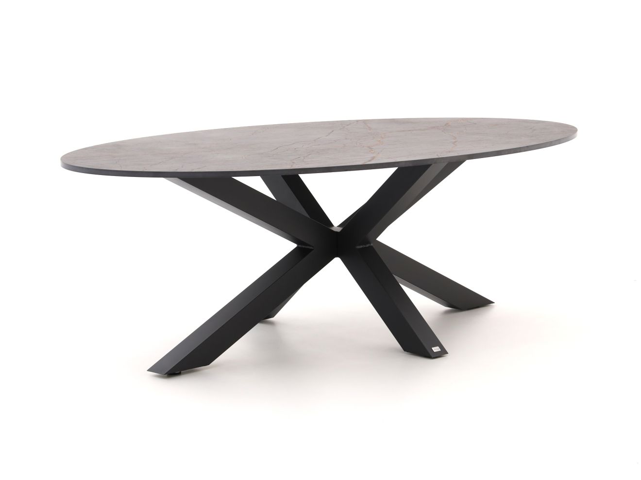 Bellagio Induno Ellips Gartentisch 200x110 cm