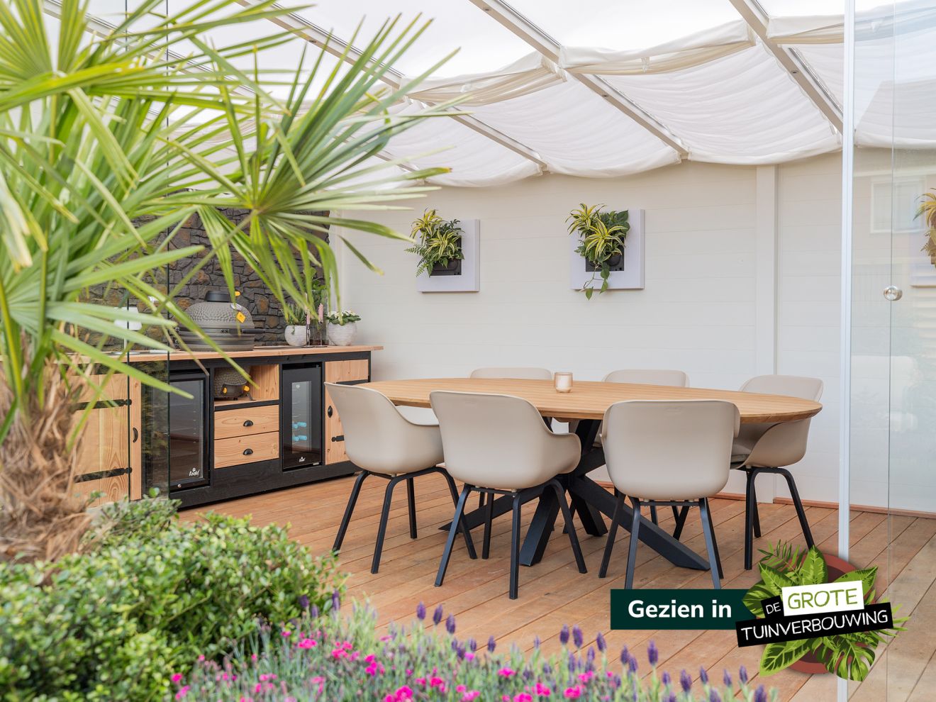 Hartman Le Soleil Element Gartensessel Taupe