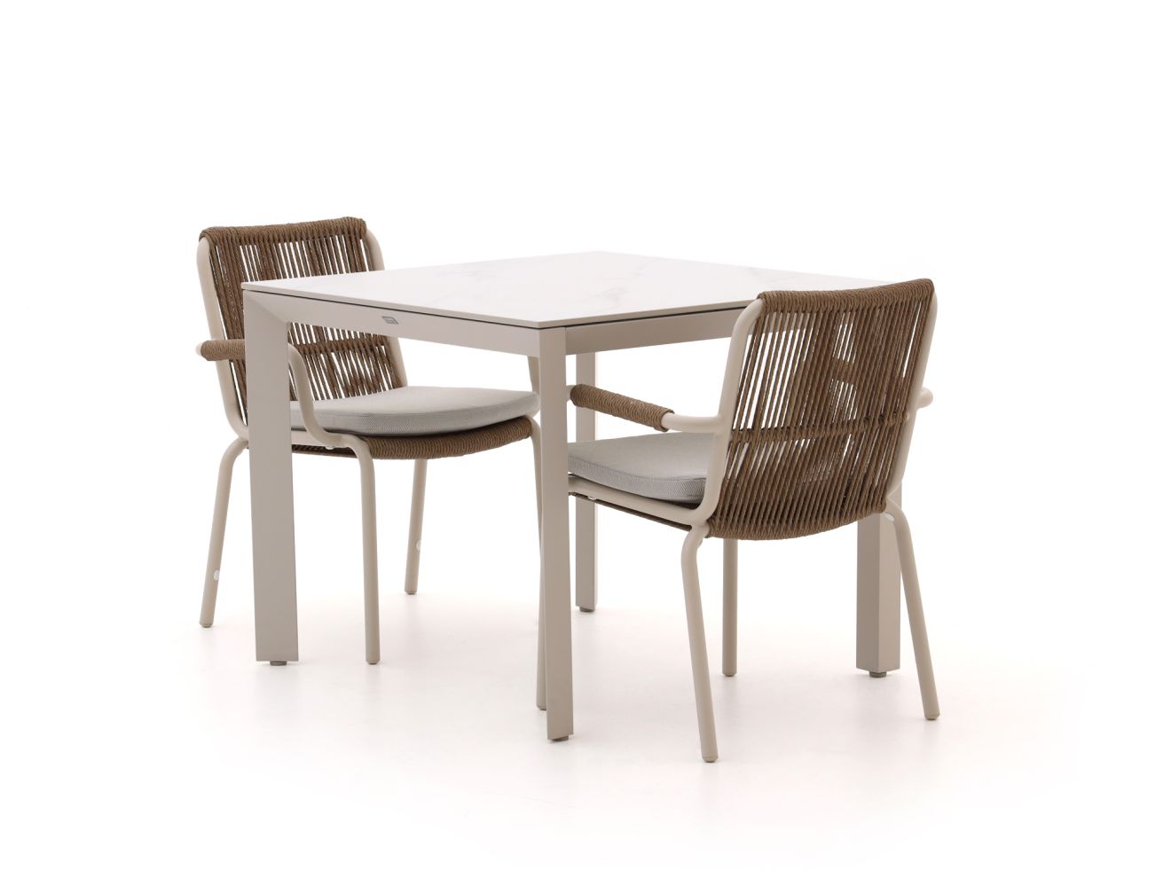 Bellagio Caronia/Sestino 90 cm Gartenmöbel-Set 3-teilig stapelbar günstig online kaufen