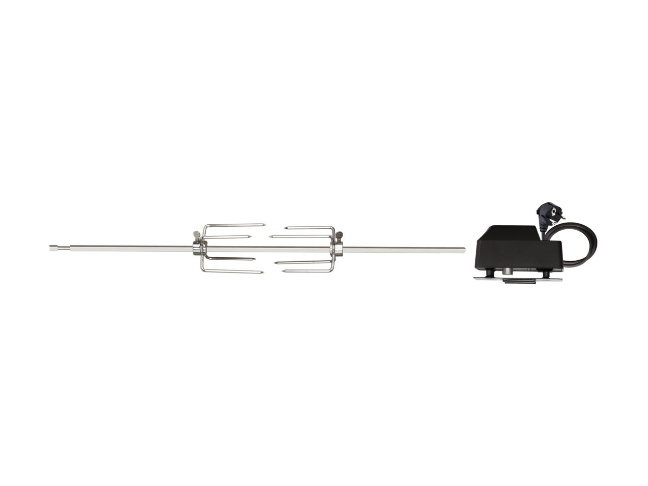 Boretti Grill Drehspieß 101x12x1 cm für Luciano Nero