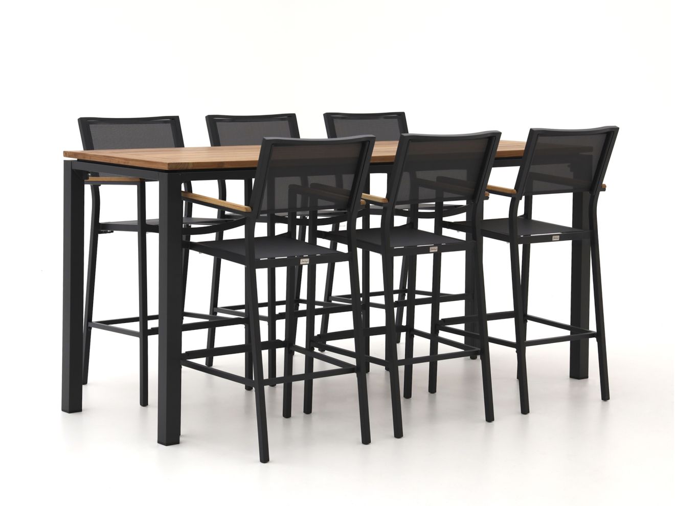 Bellagio Roma/Linosa 225 cm Gartenbar-Set 7-teilig günstig online kaufen