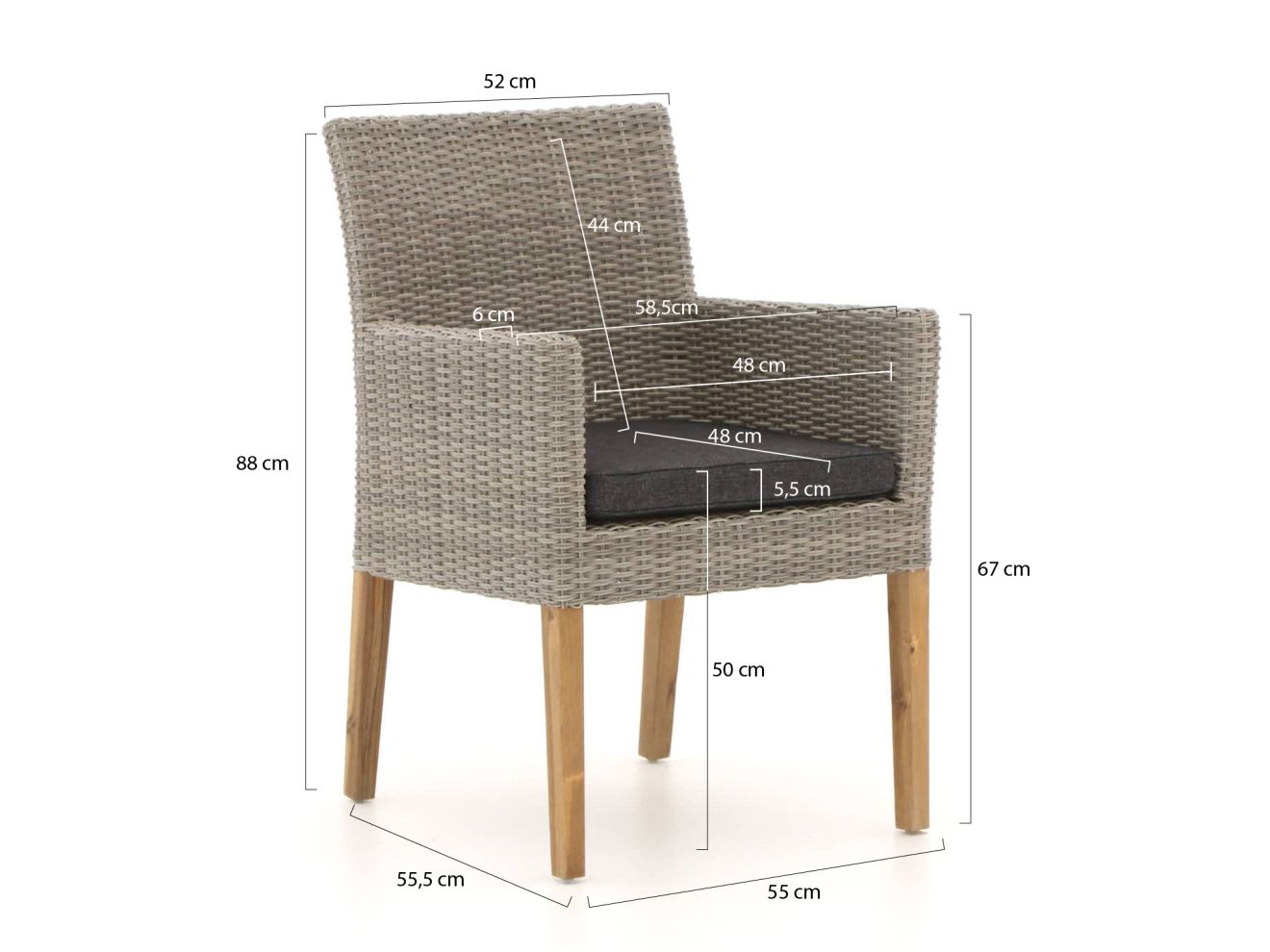 Intenso Lesa/ROUGH-S 160 cm Gartenmöbel-Set 5-teilig Braun  Rabatt: 34 %