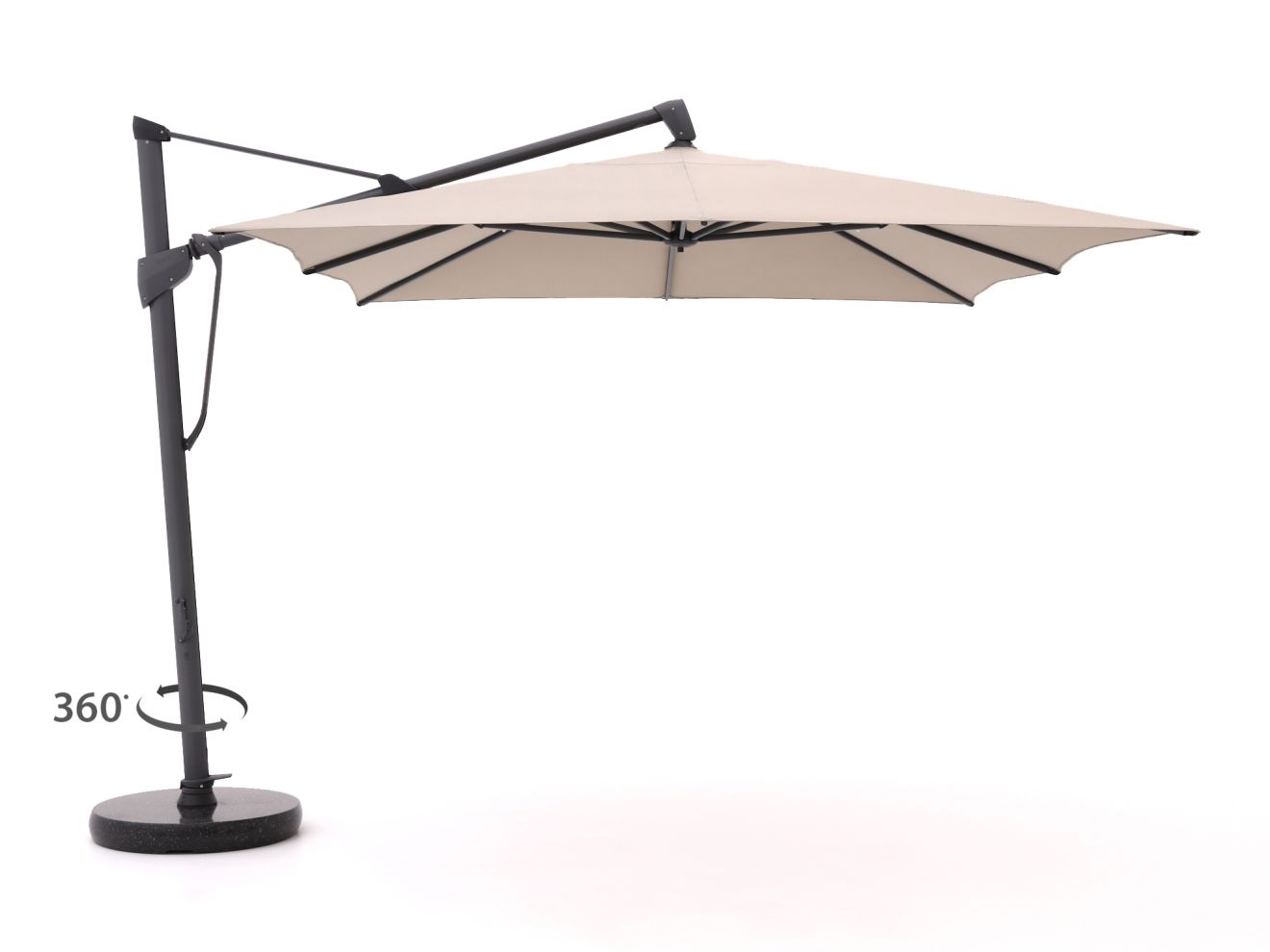Glatz Sombrano S+ Easy Ampelschirm 400x300 cm