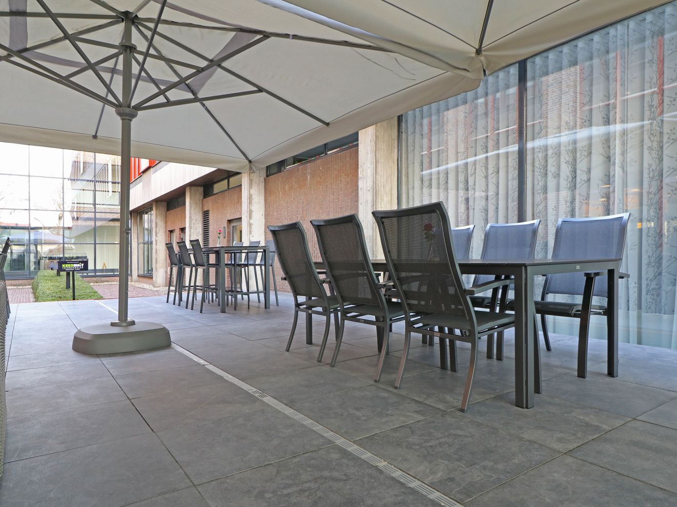 R&S Design Altea/Fidenza 220 cm Gartenmöbel-Set 7-teilig stapelbar Grau  Rabatt: 26 %