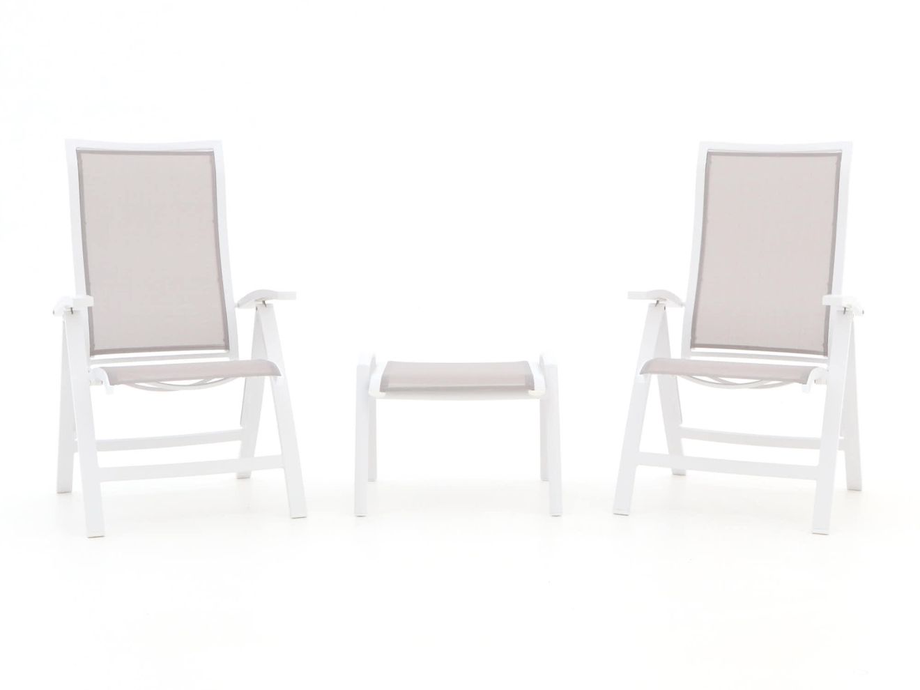 Bellagio Lugo/Stresa Balkonmöbel-Set 3-...