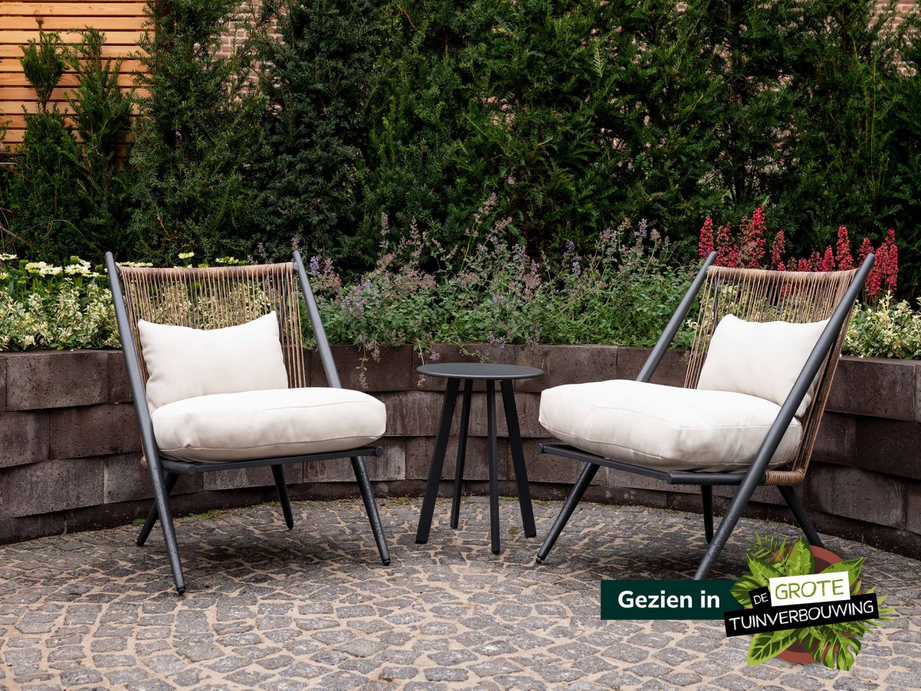 Intenso Brittoli/Bovezzo Balkonmöbel-Set Lounge 3-teilig Grau 0x0cm Rabatt: 22 %