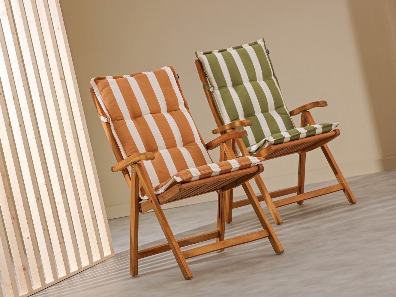 Hartman Auflage Hochlehner dünn 123x50 cm Grün 123x50cm Rabatt: 30 %