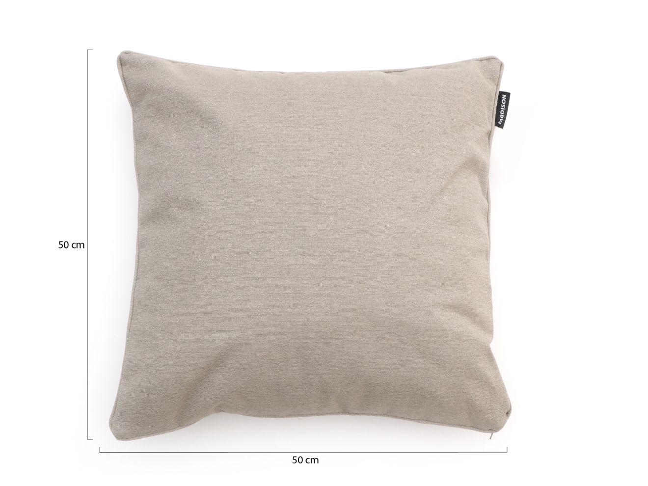 Madison Dekokissen 50x50 cm Taupe 50x50cm