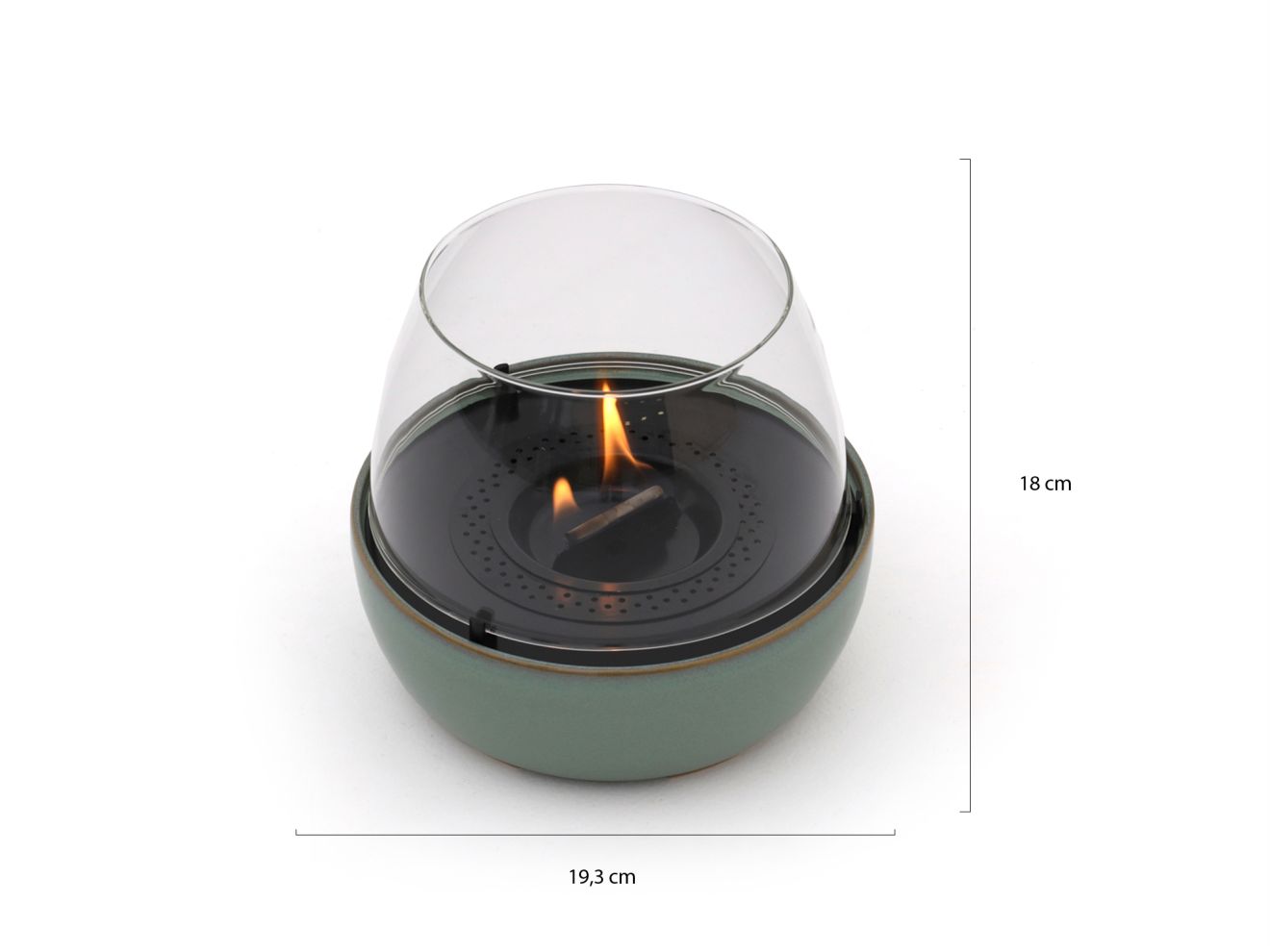Tenderflame Tulip 18 Tischkamin ø 19,3 cm (h:18 cm) günstig online kaufen