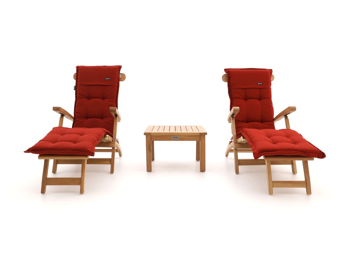 Sunyard Country/Wales 60 cm Deckchair-Set 3-teilig Braun  Rabatt: 17 %