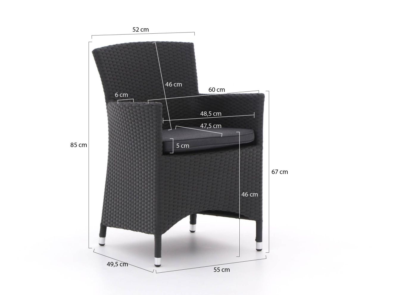 Forza Barga/Fidenza 220 cm Gartenmöbel-Set 7-Teilig günstig online kaufen