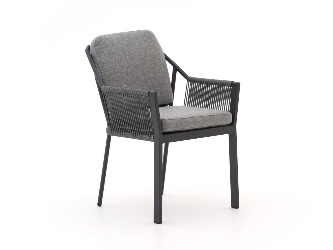 Tierra Outdoor Liv/Naro 280 cm Gartenmöbel-Set 9-teilig stapelbar Grau