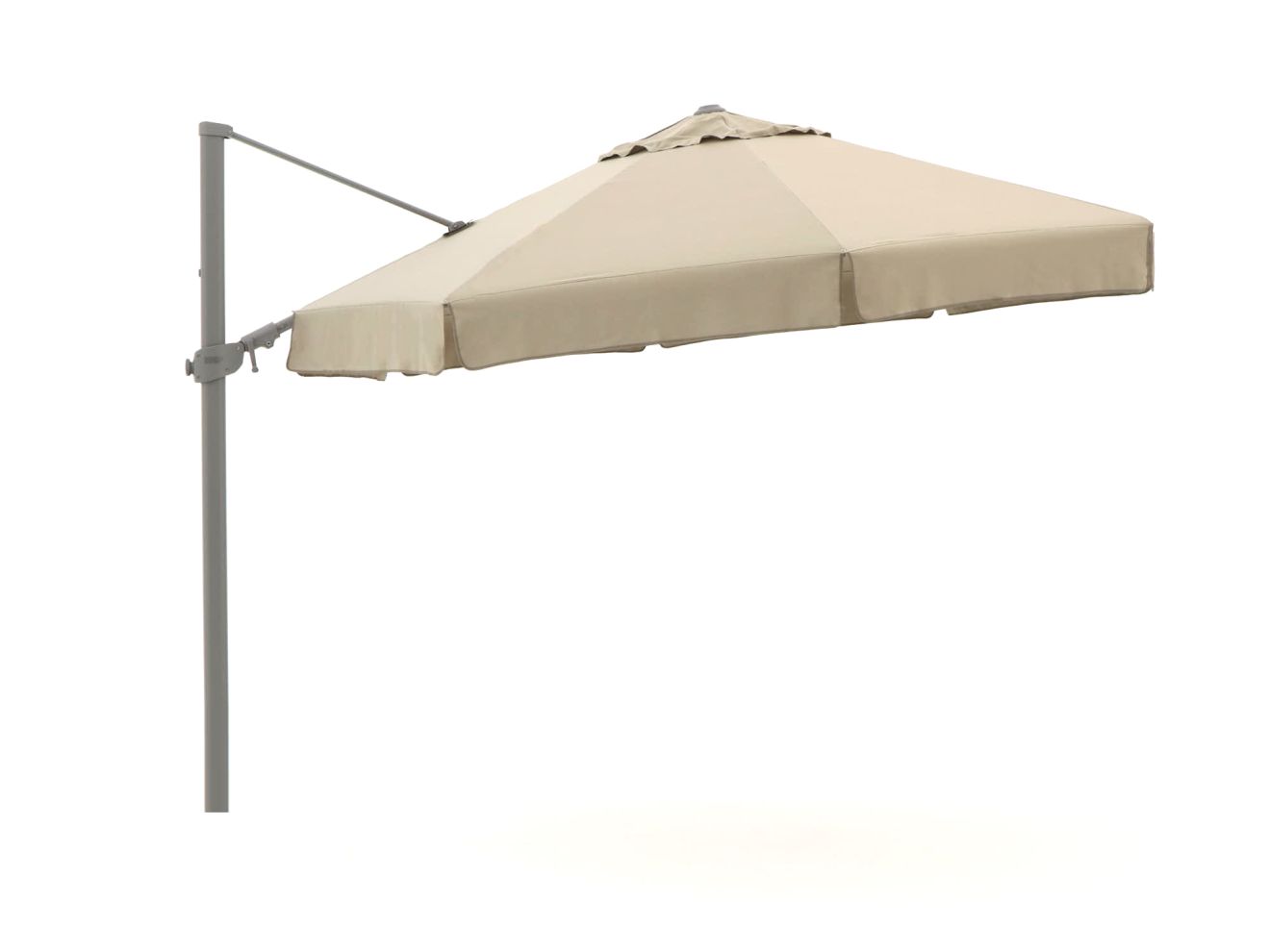 Shadowline Miami Ampelschirm ø 350 cm Taupe 350cm Shadowline Miami Ampelschirm ø 350 cm Taupe 350cm