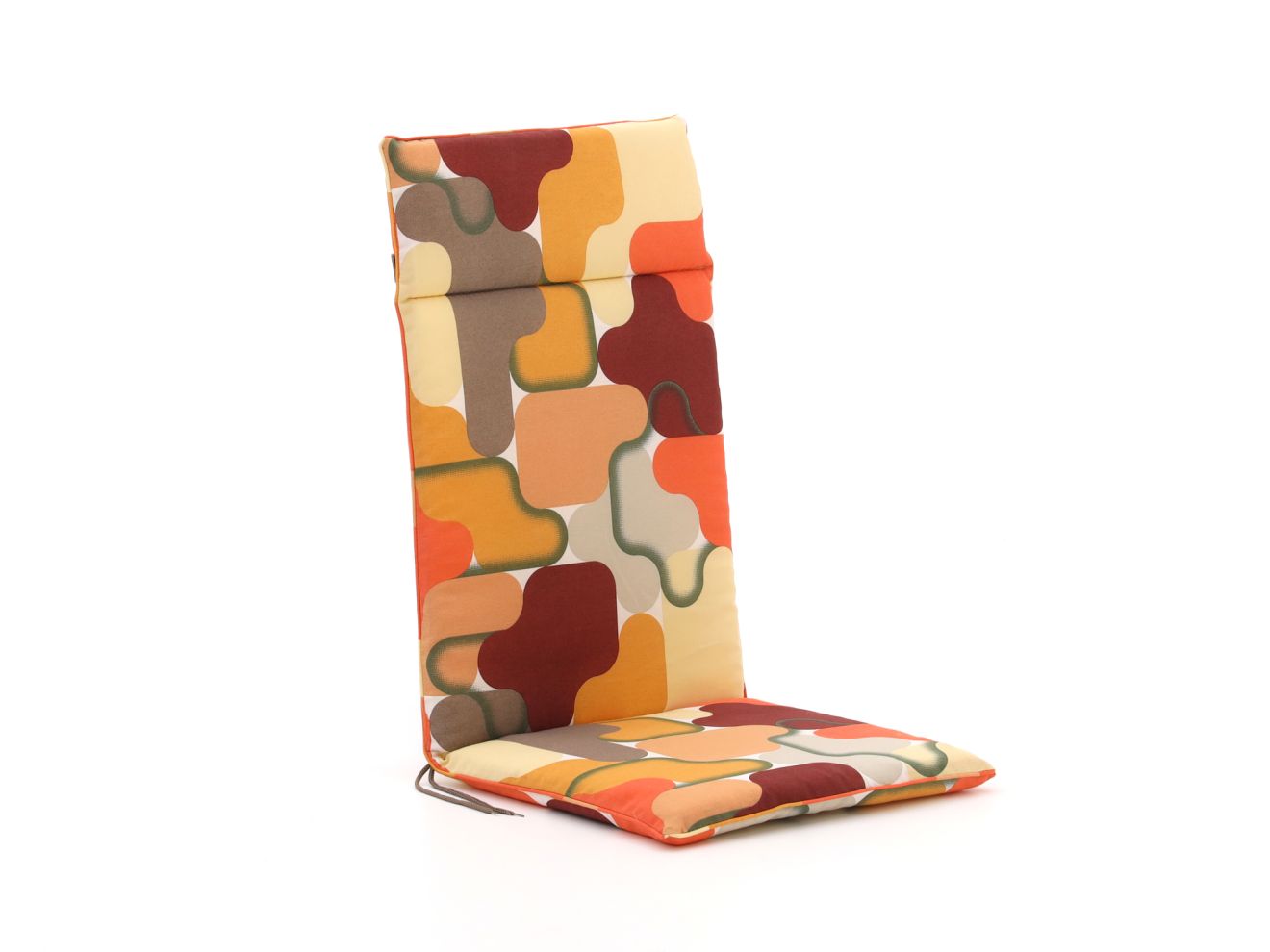 Madison Fiber Auflage Hochlehner 125x50 cm Grau 125x50cm