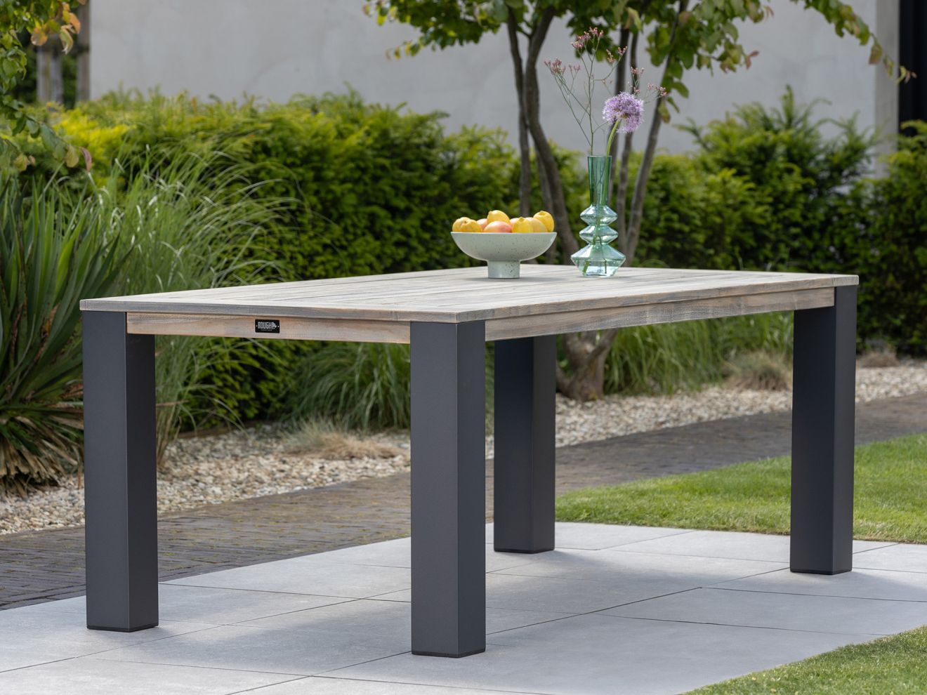 ROUGH-X Gartentisch 180x100x76 cm Rabatt...