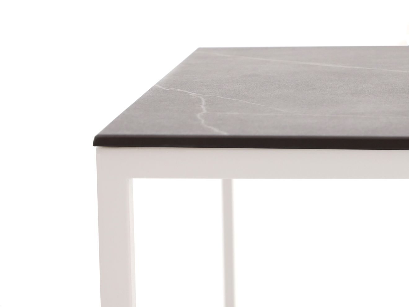 Cosidesign Line Lounge Feuertisch 120x80x47cm Weiß