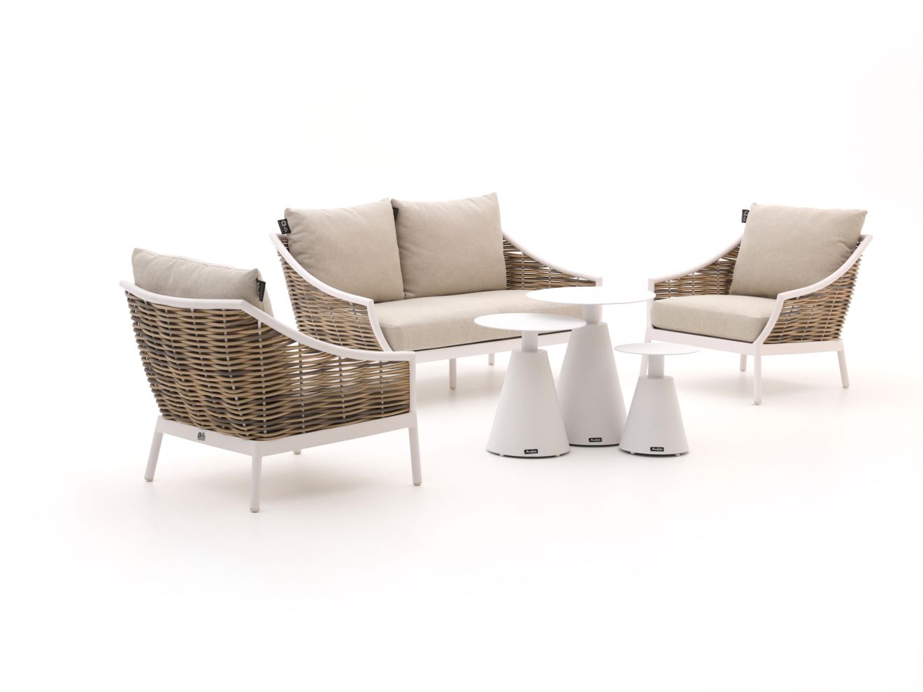 Apple Bee Milou/Tusa Sessel-Sofa Lounge-Set 4-Sitzer 6-teilig günstig online kaufen