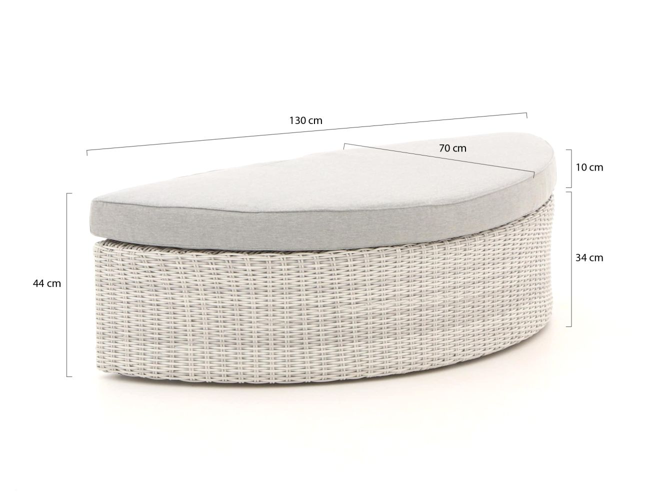 Intenso Venetië Loveseat Gartenhocker 130x70 cm Weiß 130x70cm Rabatt: 21 % Intenso Venetië Loveseat Gartenhocker 130x70 cm Weiß 130x70cm Rabatt: 21 %