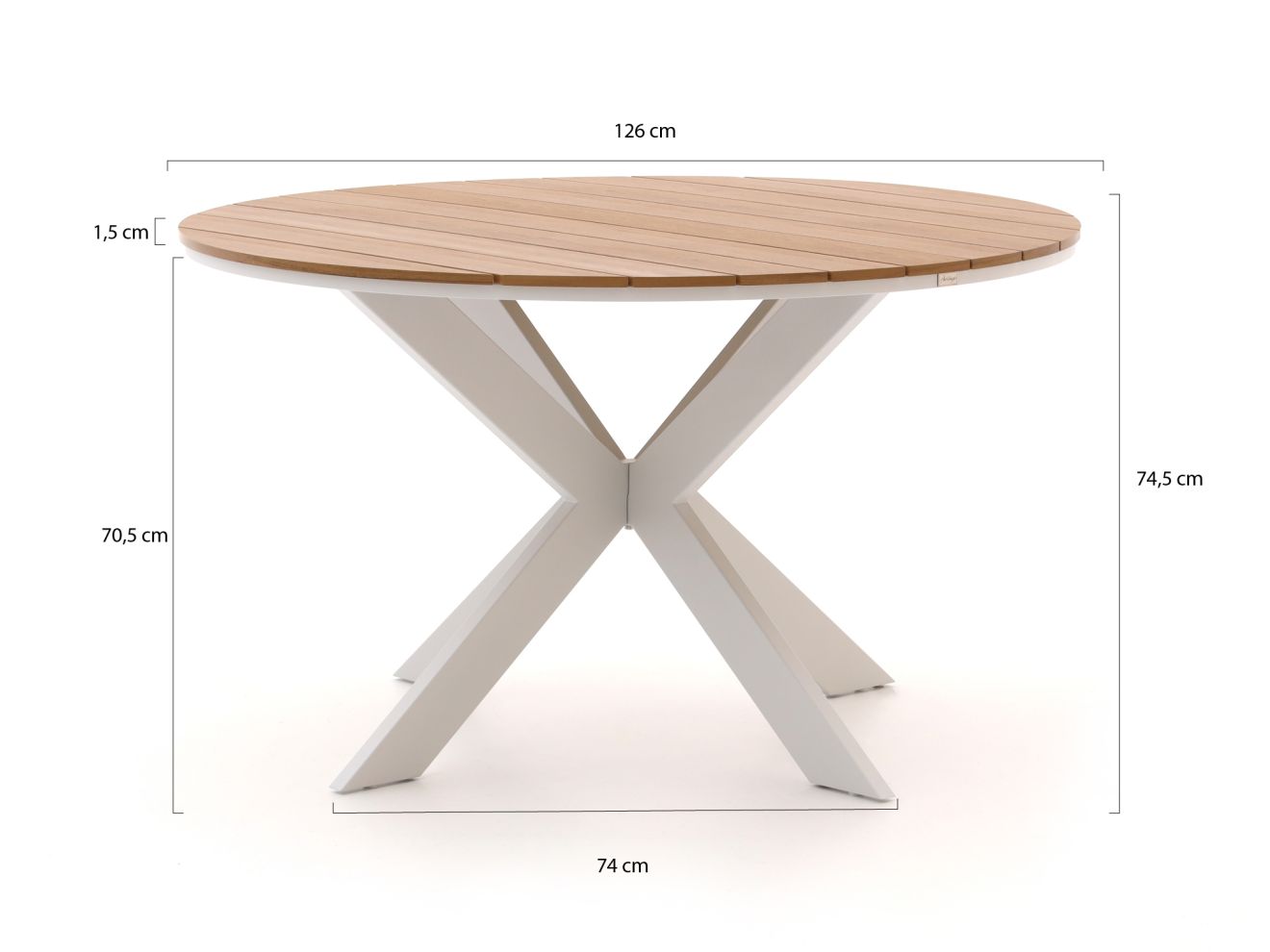 Manifesto Belpasso/Fidenza ø 126 cm Gartenmöbel-Set 5-teilig stapelbar Braun 126cm Rabatt: 21 % Manifesto Belpasso/Fidenza ø 126 cm Gartenmöbel-Set 5-teilig stapelbar Braun 126cm Rabatt: 21 %