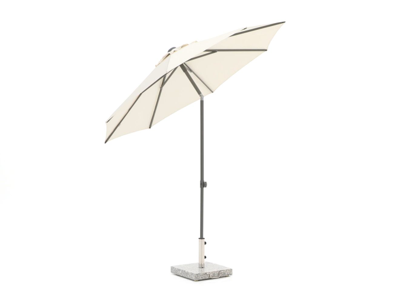 Shadowline Push-up Sonnenschirm ø 250 cm Weiß 250cm Rabatt: 20 %