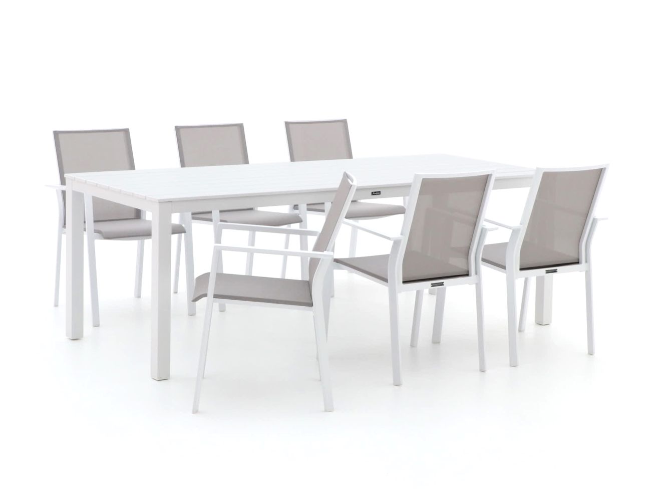 Bernstein Amberg/Menzano 220 cm Gartenmöbel-Set 7-teilig Weiß Rabatt: 19 % Bernstein Amberg/Menzano 220 cm Gartenmöbel-Set 7-teilig Weiß Rabatt: 19 %