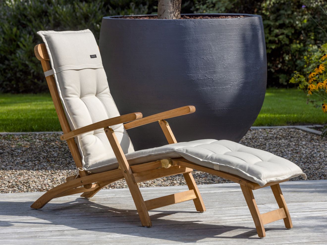 Sunyard Country Deckchair Braun  Rabatt: 22 %
