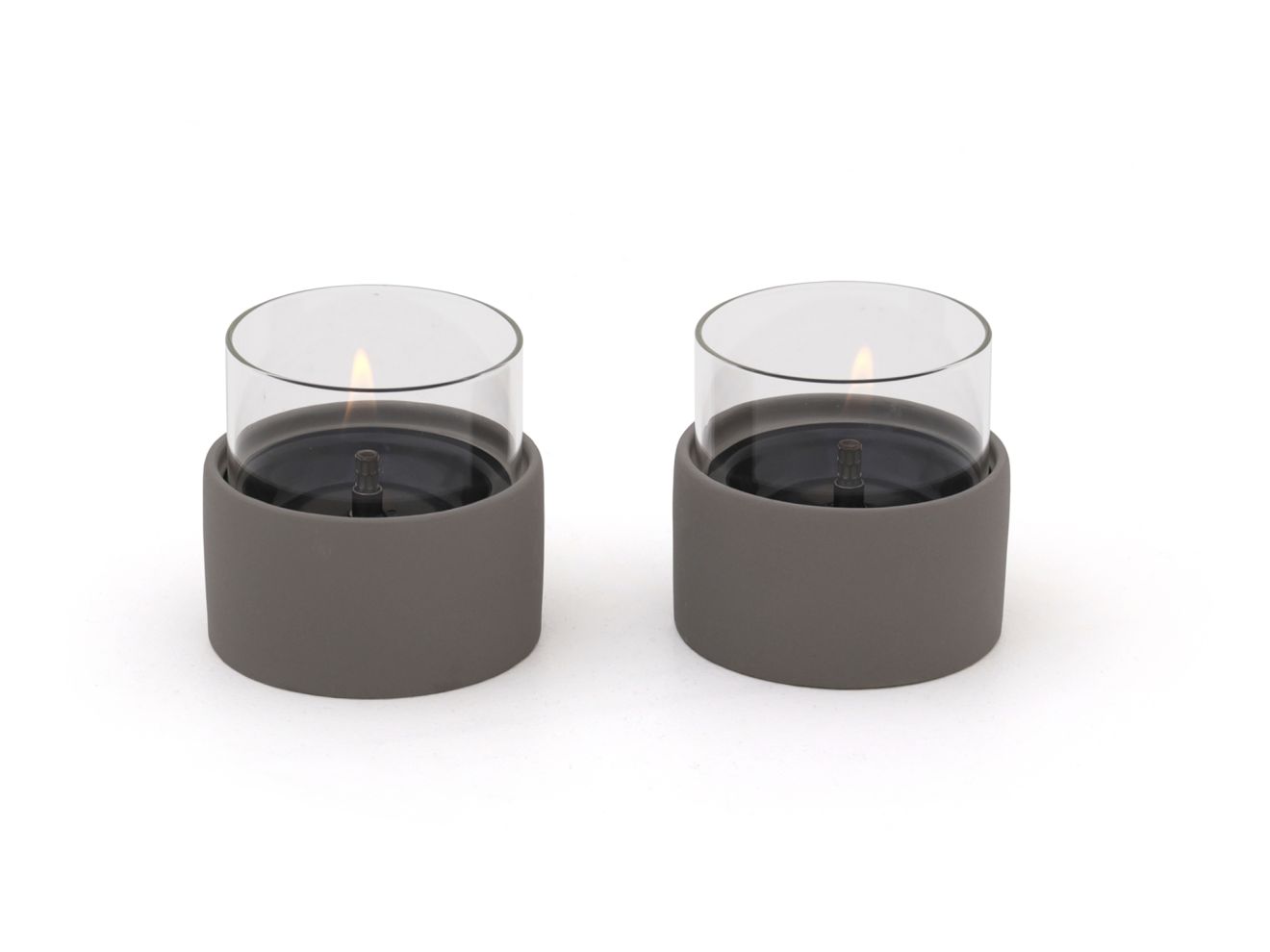 Tenderflame Breeze 10 Dekolicht ø 11 cm (h:10,7 cm) Grau 11cm